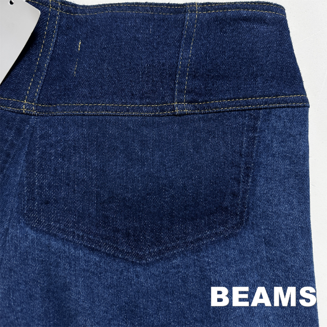 77CIRCA(ナナナナサーカ)の【77circa×BEAMS】ナナナナサーカ別注 ビームス デニム タグ付未使用 レディースのパンツ(デニム/ジーンズ)の商品写真