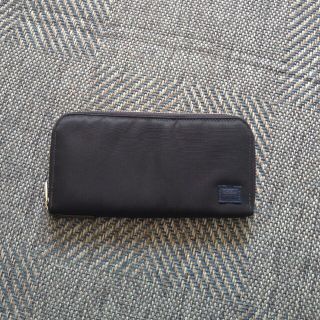 ポーター(PORTER)の【ふじお様専用出品】PORTER LIFT 長財布 ネイビー USED(長財布)