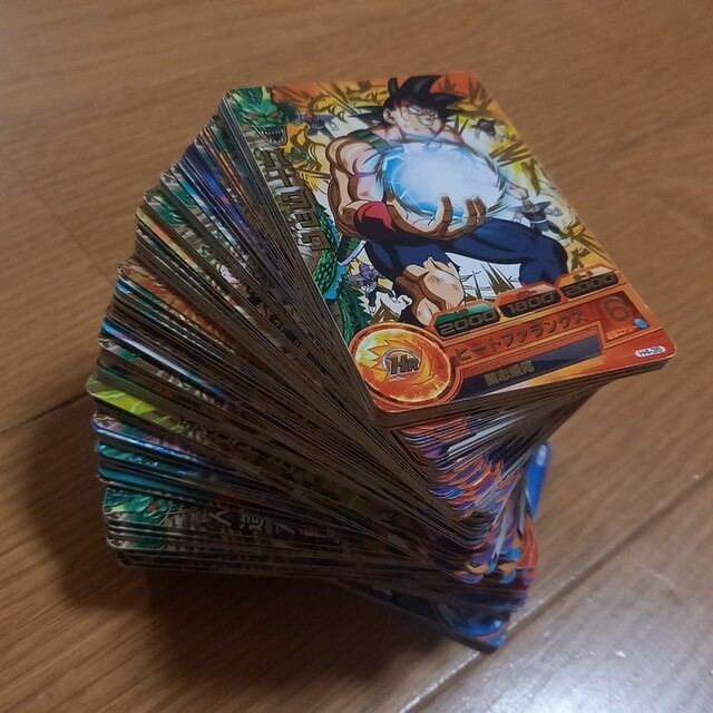 ドラゴンボール(ドラゴンボール)のドラゴンボールヒーローズ　まとめ売り　140枚位 エンタメ/ホビーのトレーディングカード(その他)の商品写真