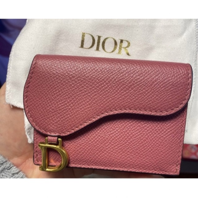 GW特別価格 Diorサドルコンパクトウォレット 日本限定 美品 最高の