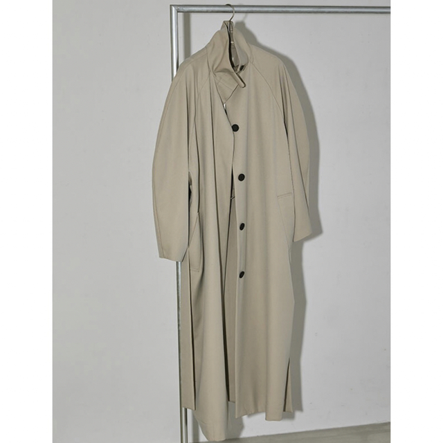 Standcollar Trench Coat todayful