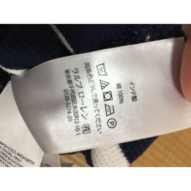 POLO RALPH LAUREN(ポロラルフローレン)の値下げ不可　ポロラルフローレン　110cm  4T ロンT シャツ　トップス キッズ/ベビー/マタニティのキッズ服男の子用(90cm~)(Tシャツ/カットソー)の商品写真