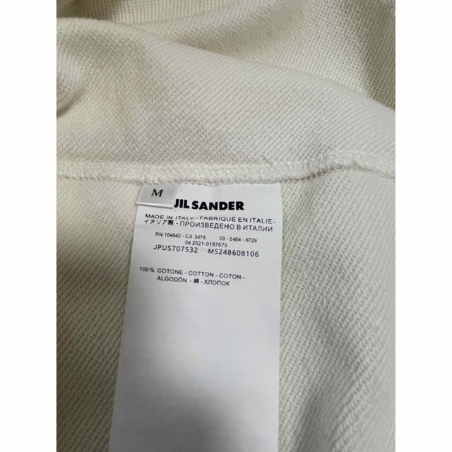 Jil Sander(ジルサンダー)のJIL SANDER  スウェットMサイズ　多少の値下げ可能です メンズのトップス(スウェット)の商品写真