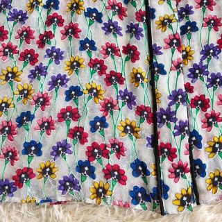Alice+Olivia - alice+olivia フラワー柄シアーシャツ シルク混
