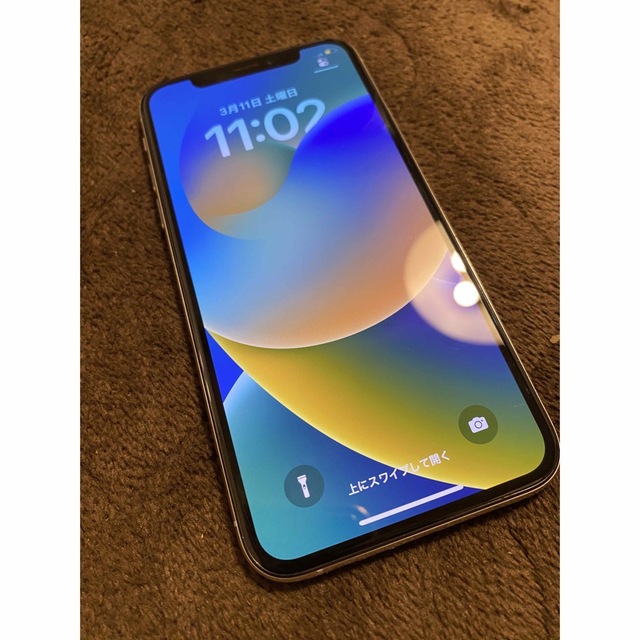 iPhone Xs Silver 64 GB SIMフリー　本体