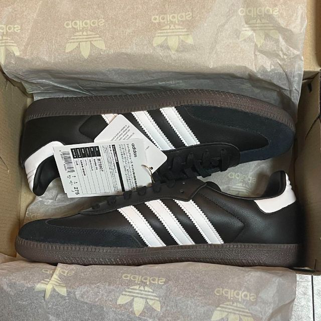 adidas SAMBA OG Blackサンバ ブラック 27.5cm