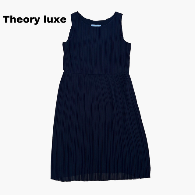 【Theory luxe】プリーツシフォンワンピース