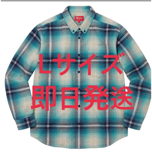 Supreme Shadow Plaid Flannel Shirt