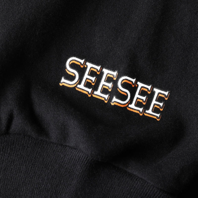 SEE SEE SEESEE BIG MAX LS TEE 【BLACK】 男の子向けプレゼント集結