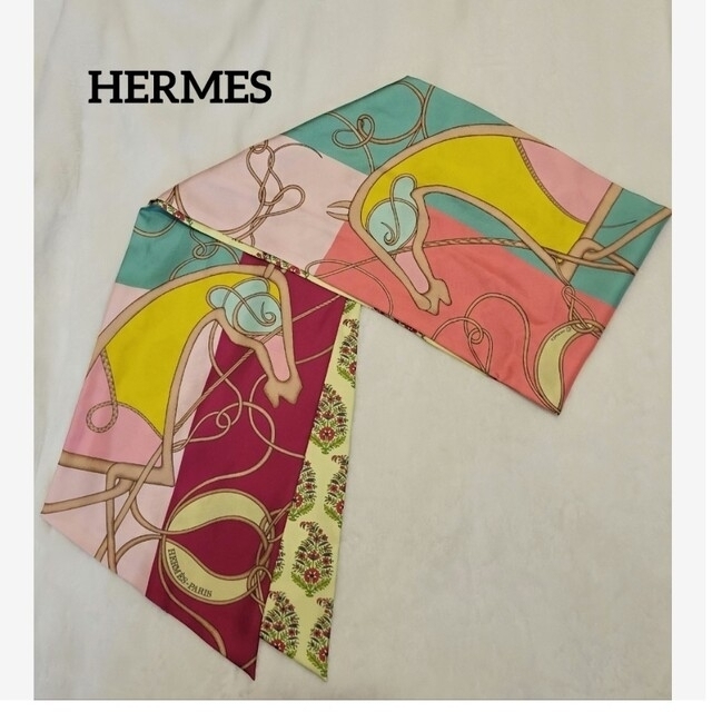 美品　エルメス　HERMES　マキシツイリー　シルク　スカーフ | フリマアプリ ラクマ