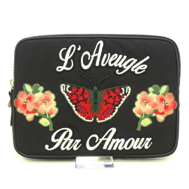 最新コレックション Gucci - エンブロイダリー 小物入れ美品 グッチ