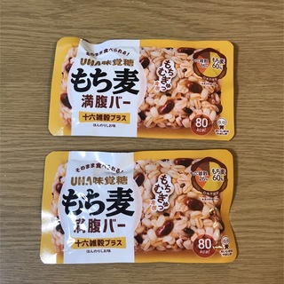 UHA味覚糖 - UHA味覚糖　もち麦満腹バー　2個　501円　送料込み　クーポン消化