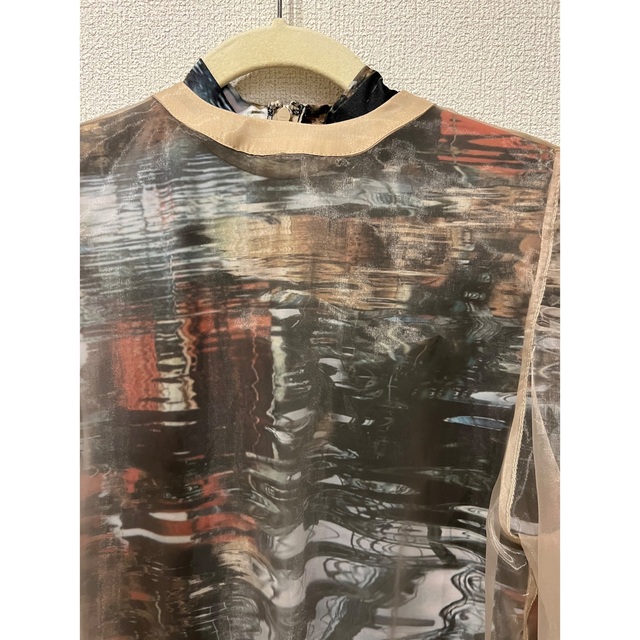 Ameri VINTAGE - Ameri MEDI PRINT LAYERED SHEER SET TOPの通販 by