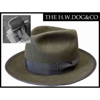 ザエイチダブリュドックアンドコー(THE H.W. DOG & CO.)の専用 THE H.W.DOG&CO POINT-H ウール フェルト ハット(ハット)