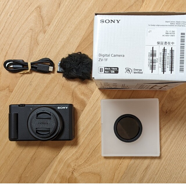 SONY VLOGCAM ZV-1F ブラック