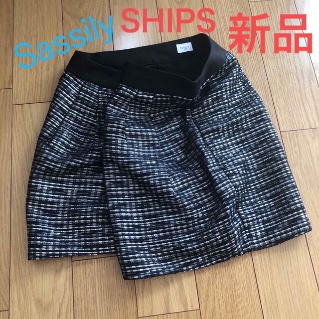 ゆうパケ〒★新品★ships 華やか ショート パンツ L