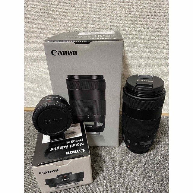 CANON EF 70-300mm F4-5.6 IS USM 一度だけ使用