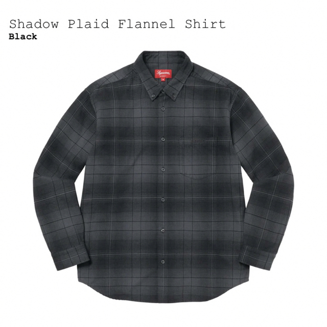 Supreme Shadow Plaid Flannel Shirt