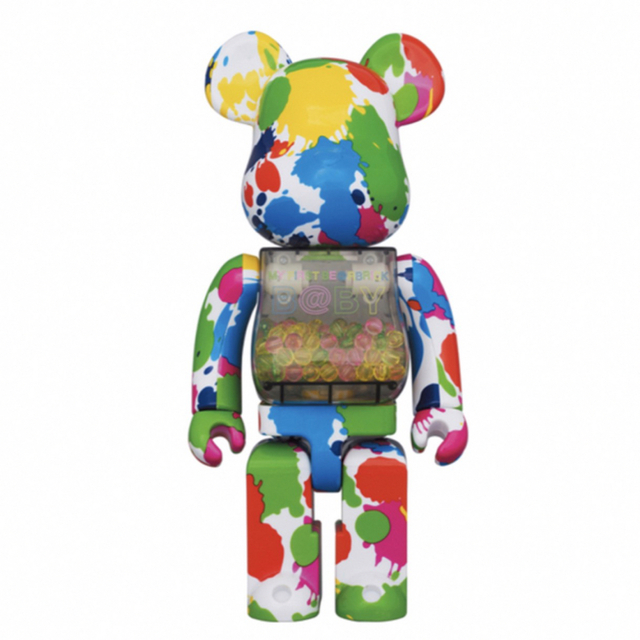 BE@RBRICK(ベアブリック)のMY FIRST BE@RBRICK B@BY COLOR SPLASH 400 ハンドメイドのおもちゃ(フィギュア)の商品写真