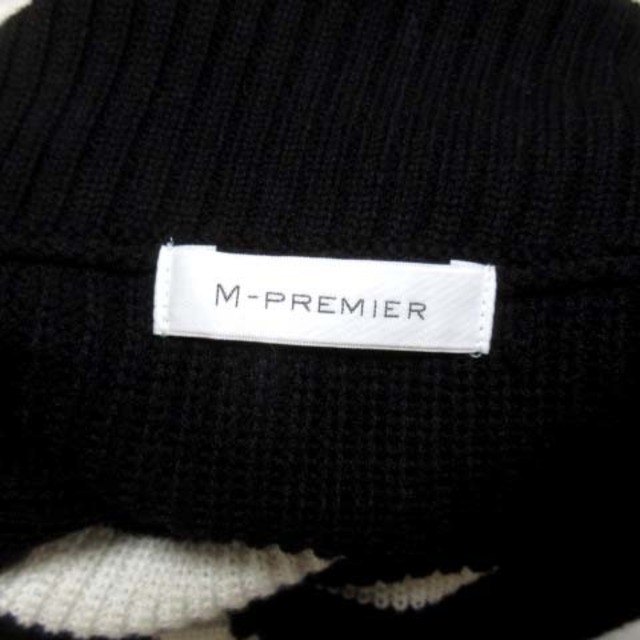 M-premier(エムプルミエ)のエムプルミエ M-Premier 近年 ニット ボーダー セーター 長袖  レディースのトップス(ニット/セーター)の商品写真