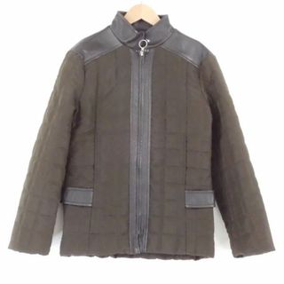 マックスマーラ(Max Mara)のmax&co マックスマーラ キルティングジャケット 1点 ブラウン 40 ナイロン他 レディース AY3362B2 (ロングコート)