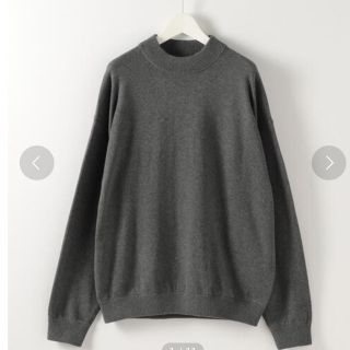 スティーブンアラン(steven alan)の<crepuscule>  cotton×cashmere モックネックニット(ニット/セーター)