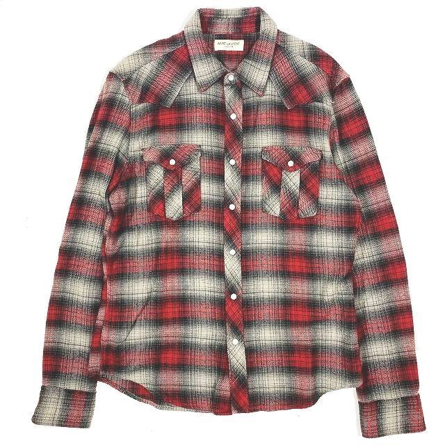 美品 16AW エディ期 サンローラン パリ オンブレ ウエスタン