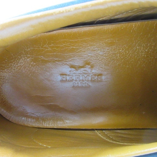 Hermes(エルメス)のエルメス HERMES TURBO ターボスリッポン スニーカー モカシン 黒 メンズの靴/シューズ(スニーカー)の商品写真