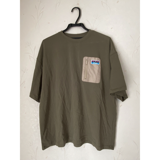 OUTDOOR(アウトドア)のOUTDOOR☆Tシャツ カーキ LL レディースのトップス(Tシャツ(半袖/袖なし))の商品写真