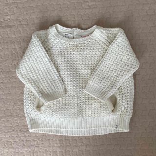 ザラキッズ(ZARA KIDS)のzara baby  コットンニット　80㎝(ニット/セーター)