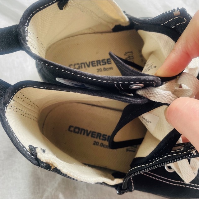 ALL STAR（CONVERSE）(オールスター)の【ka7様専用】コンバース　オールスター　キッズ　ハイカット キッズ/ベビー/マタニティのキッズ靴/シューズ(15cm~)(スニーカー)の商品写真