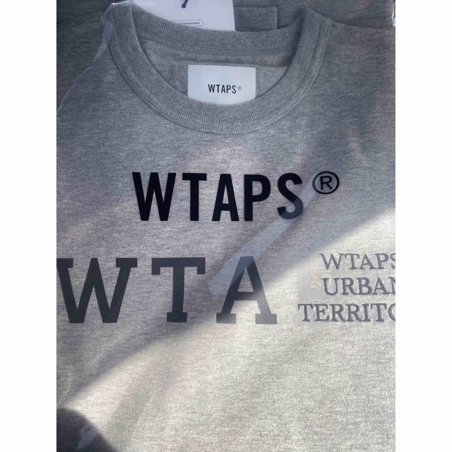 W)taps(ダブルタップス)の23SS WTAPS DESIGN LS ASH GRAY L メンズのトップス(Tシャツ/カットソー(七分/長袖))の商品写真