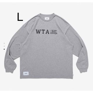 ダブルタップス(W)taps)の23SS WTAPS DESIGN LS ASH GRAY L(Tシャツ/カットソー(七分/長袖))