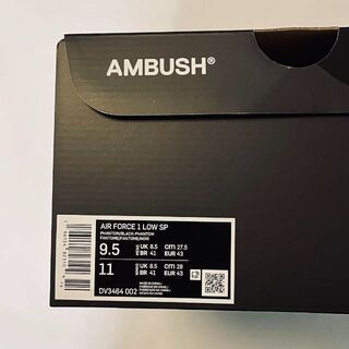 【超美品】NIKE × ambush AIR FORCE1 27.5