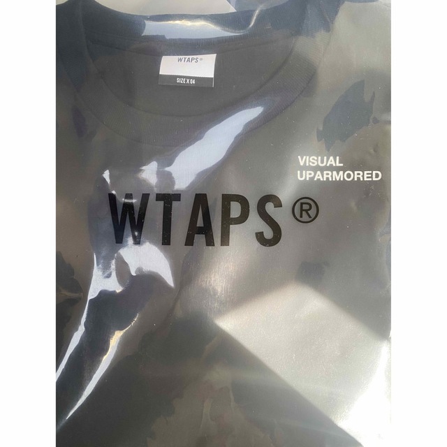 W)taps(ダブルタップス)の23SS WTAPS VISUAL UPARMORED BLACK XL メンズのトップス(Tシャツ/カットソー(七分/長袖))の商品写真