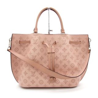 ルイヴィトン(LOUIS VUITTON)の美品 ルイヴィトン 2wayバッグ マヒナ ジロラッタ トート ピンク系 LV(トートバッグ)