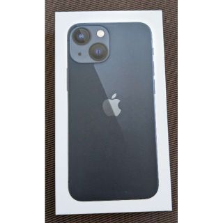 アップル(Apple)の新品未開封 iPhone 13 mini 128GB simフリー ミッドナイト(スマートフォン本体)