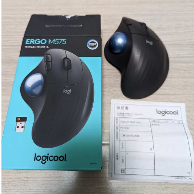 Logicool ワイヤレス トラックボールマウス M575GR 2