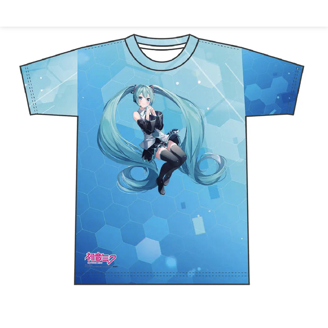 初音ミク フルグラフィックTシャツ jimmy