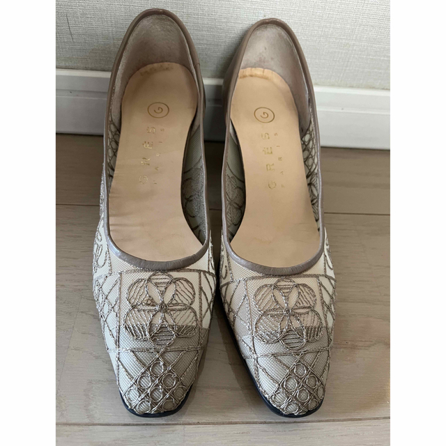 Madam Gre(マダムグレ)のマダムグレ　シースルーパンプス レディースの靴/シューズ(ハイヒール/パンプス)の商品写真