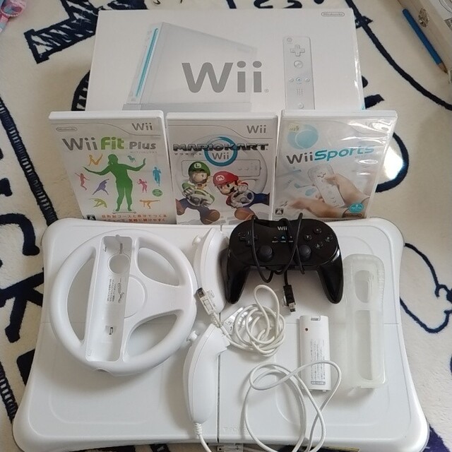 wii本体とソフト　ボード