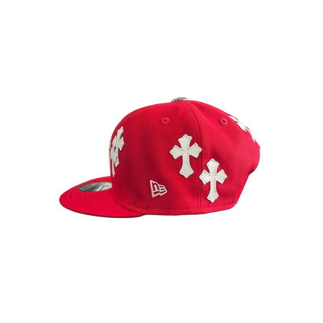 Chrome Hearts(クロムハーツ)のNEWERA 9fifty yankees red ch custom メンズの帽子(キャップ)の商品写真