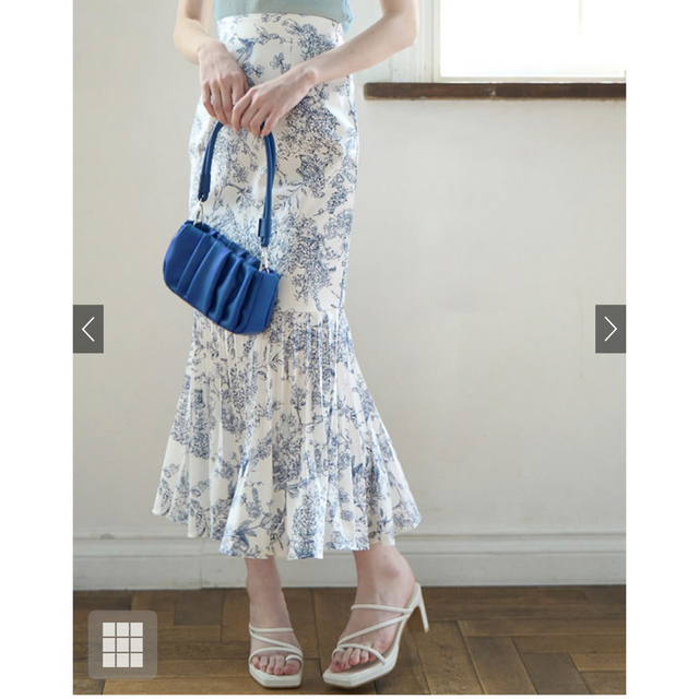 GRL(グレイル)のGRL 花柄 マーメイドスカート レディースのスカート(ロングスカート)の商品写真