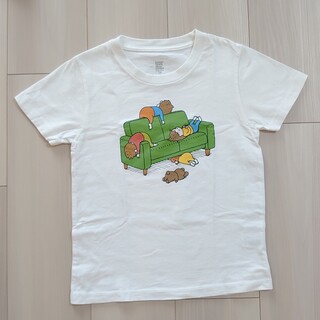 グラニフ(Design Tshirts Store graniph)の美品☆　グラニフ　ヨシタケシンスケ　Tシャツ　120(Tシャツ/カットソー)