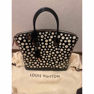 ルイヴィトン(LOUIS VUITTON)の正規品　希少　草間彌生　ヴィトン　コラボバッグ　バッグ　ドット　水玉(トートバッグ)