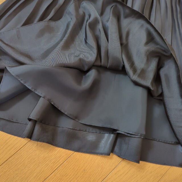 ROPE’(ロペ)のROPE ロペ　濃紺スカート　M レディースのスカート(ひざ丈スカート)の商品写真