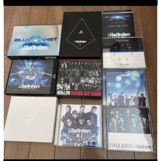 三代目Jsoulbrothers CD Blu-rayセット　個別売りOKです！