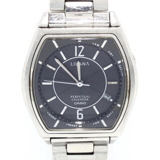 カシオ(CASIO)のカシオ 腕時計 LILANA(リラーナ) LNA-2 黒(腕時計)