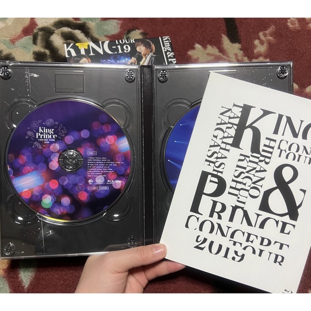 King & Prince(キングアンドプリンス)のKing & Prince/CONCERT TOUR 2019〈初回限定盤・2… エンタメ/ホビーのDVD/ブルーレイ(アイドル)の商品写真