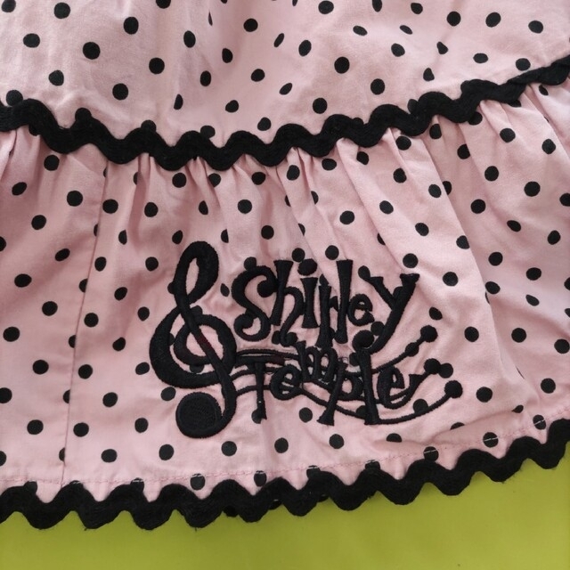 Shirley Temple(シャーリーテンプル)のシャーリーテンプル ドット柄スカート ギンガムチェックスカート キッズ/ベビー/マタニティのキッズ服女の子用(90cm~)(スカート)の商品写真